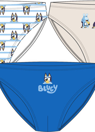 Bluey gyerek fehérnemű, alsó 3 darab/csomag 3 - 8 év / 98 - 128 cm