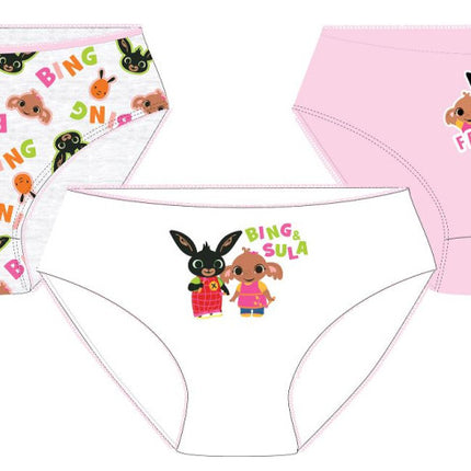 Bing & Sula gyerek fehérnemű, bugyi 3 darab/csomag 2 - 5 év / 92 - 110 cm