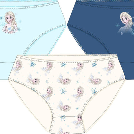Disney Jégvarázs gyerek fehérnemű, bugyi 3 darab/csomag 4 - 8 év / 98 - 128 cm