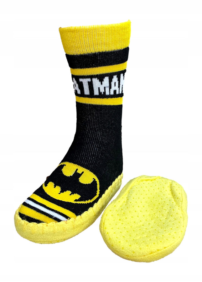 Batman bőrtalpú zokni 23-28