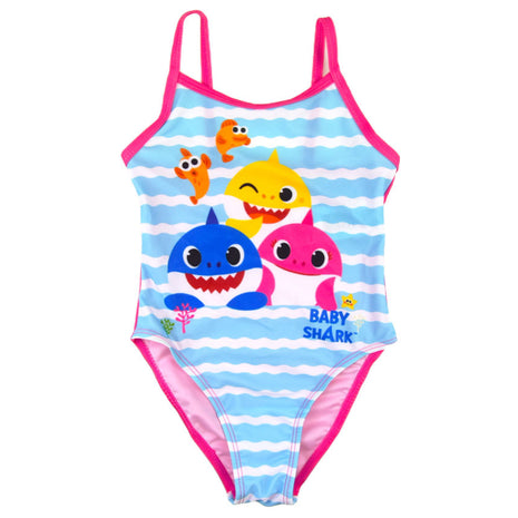 Baby Shark Familie gyerek fürdőruha, úszó 2 - 5 év / 92 - 110 cm