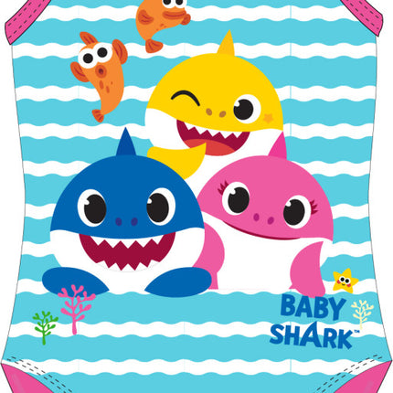 Baby Shark Familie gyerek fürdőruha, úszó 2 - 5 év / 92 - 110 cm