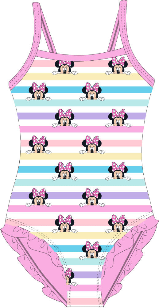 Disney Minnie Rainbow gyerek fürdőruha, úszó 4 - 9 év / 104 - 134 cm