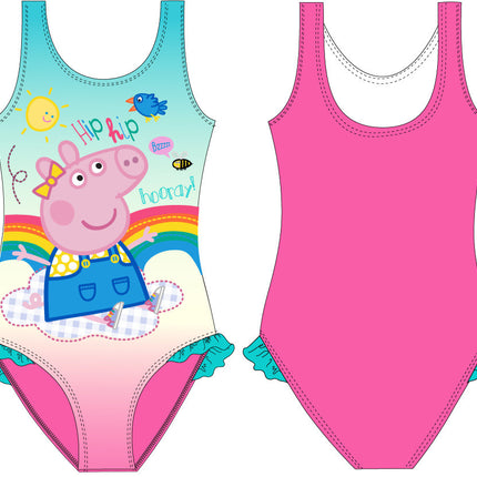Peppa malac Hooray gyerek fürdőruha, úszó 2 - 5 év / 92 - 110 cm