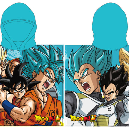 Dragon Ball strand törölköző poncsó 55x110cm (Fast Dry)