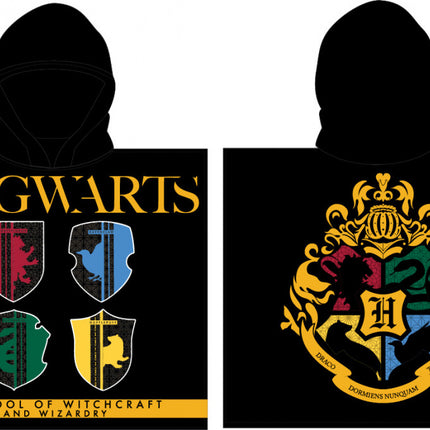 Harry Potter Hogwarts strand törölköző poncsó 55x110cm (Fast Dry)