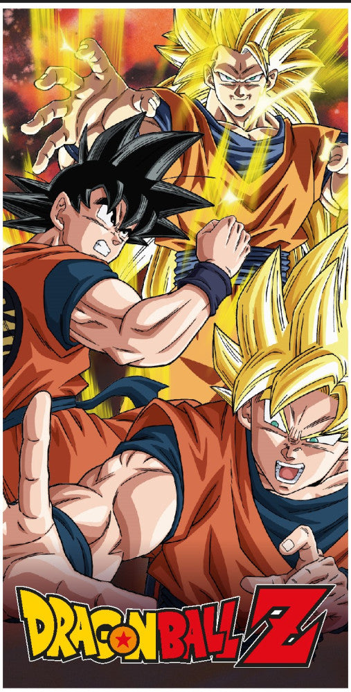 Dragon Ball Force fürdőlepedő, strand törölköző 70x140cm (Fast Dry)
