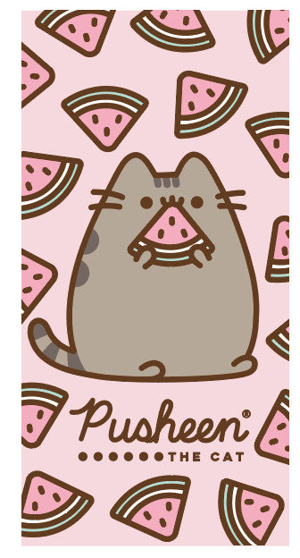 Pusheen fürdőlepedő, strand törölköző 70x140cm (Fast Dry)