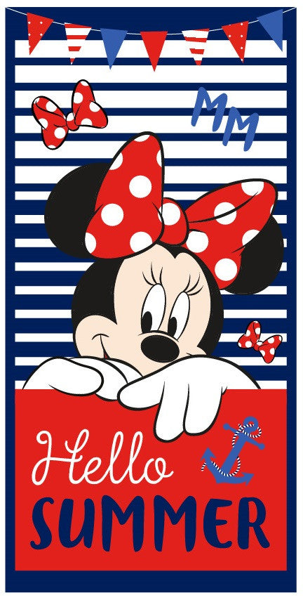Disney Minnie fürdőlepedő, strand törölköző 70*140cm (Fast Dry)