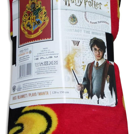Harry Potter Red coral fleece, polár takaró 120x150cm