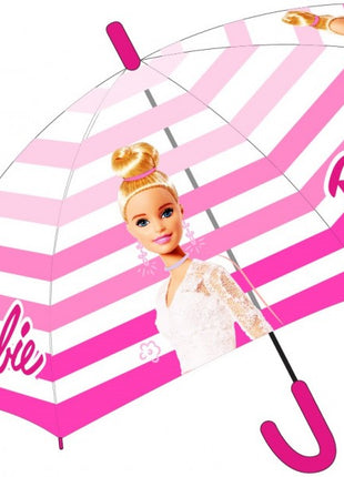 Barbie gyerek félautomata átlátszó esernyő Ø74 cm