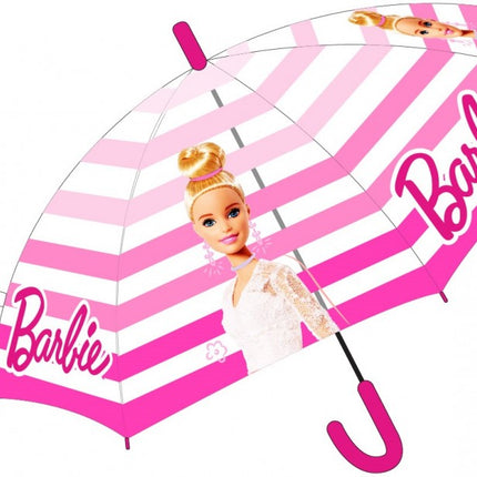 Barbie gyerek félautomata átlátszó esernyő Ø74 cm