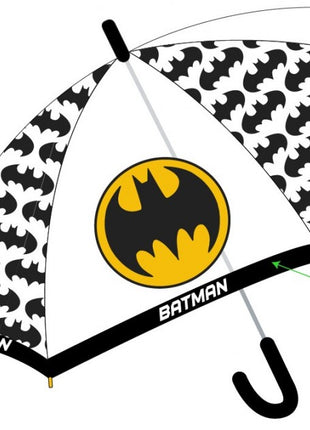 Batman gyerek átlátszó félautomata esernyő Ø78 cm