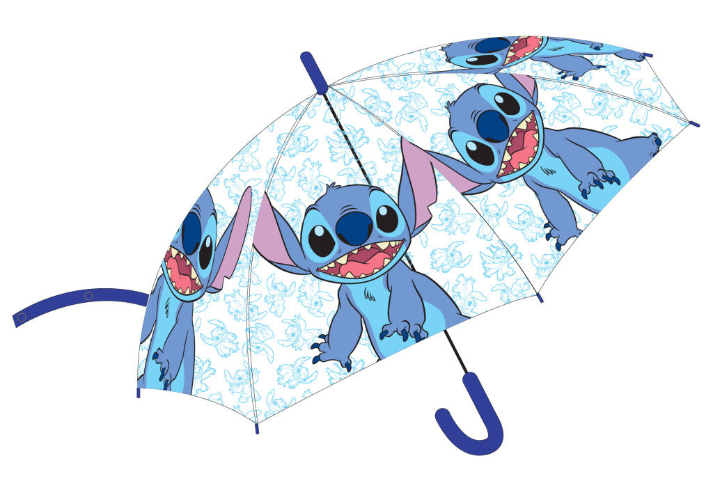 Disney Lilo és Stitch, A csillagkutya Smile gyerek félautomata esernyő Ø74 cm
