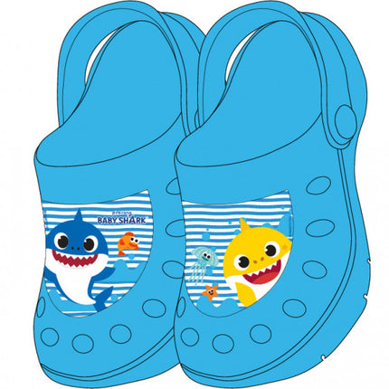 Baby Shark gyerek papucs clog 24-31