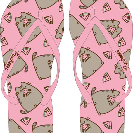 Pusheen Pink gyerek papucs, Flip-Flop 25-34