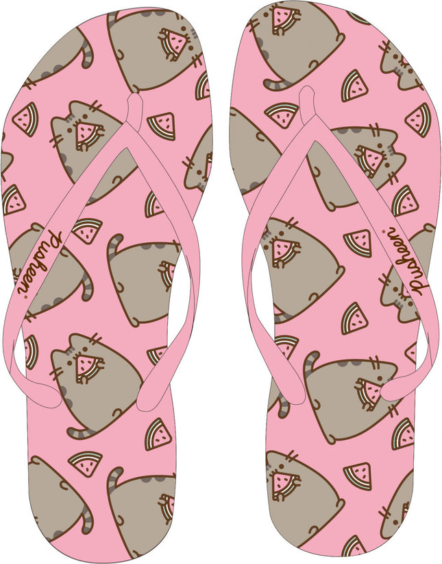 Pusheen Pink gyerek papucs, Flip-Flop 25-34