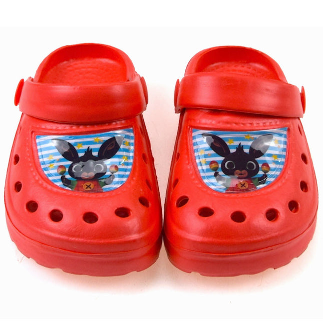 Bing Red gyerek papucs clog 24-31