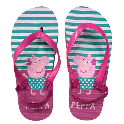 Peppa malac Dots gyerek papucs, Flip-Flop 24-29