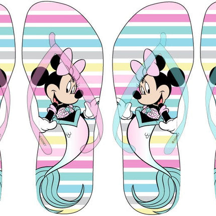 Disney Minnie Mermaid gyerek papucs, Flip-Flop 26-33