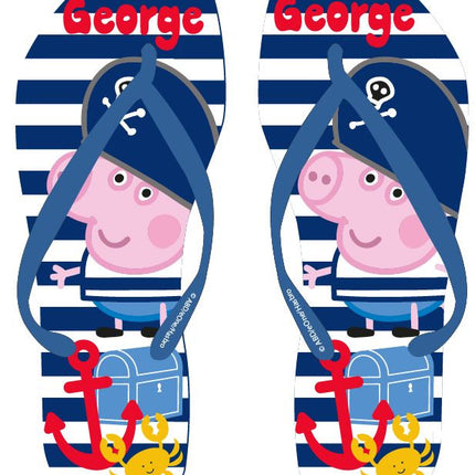 Peppa Malac Pirate gyerek papucs, Flip-Flop 24-29
