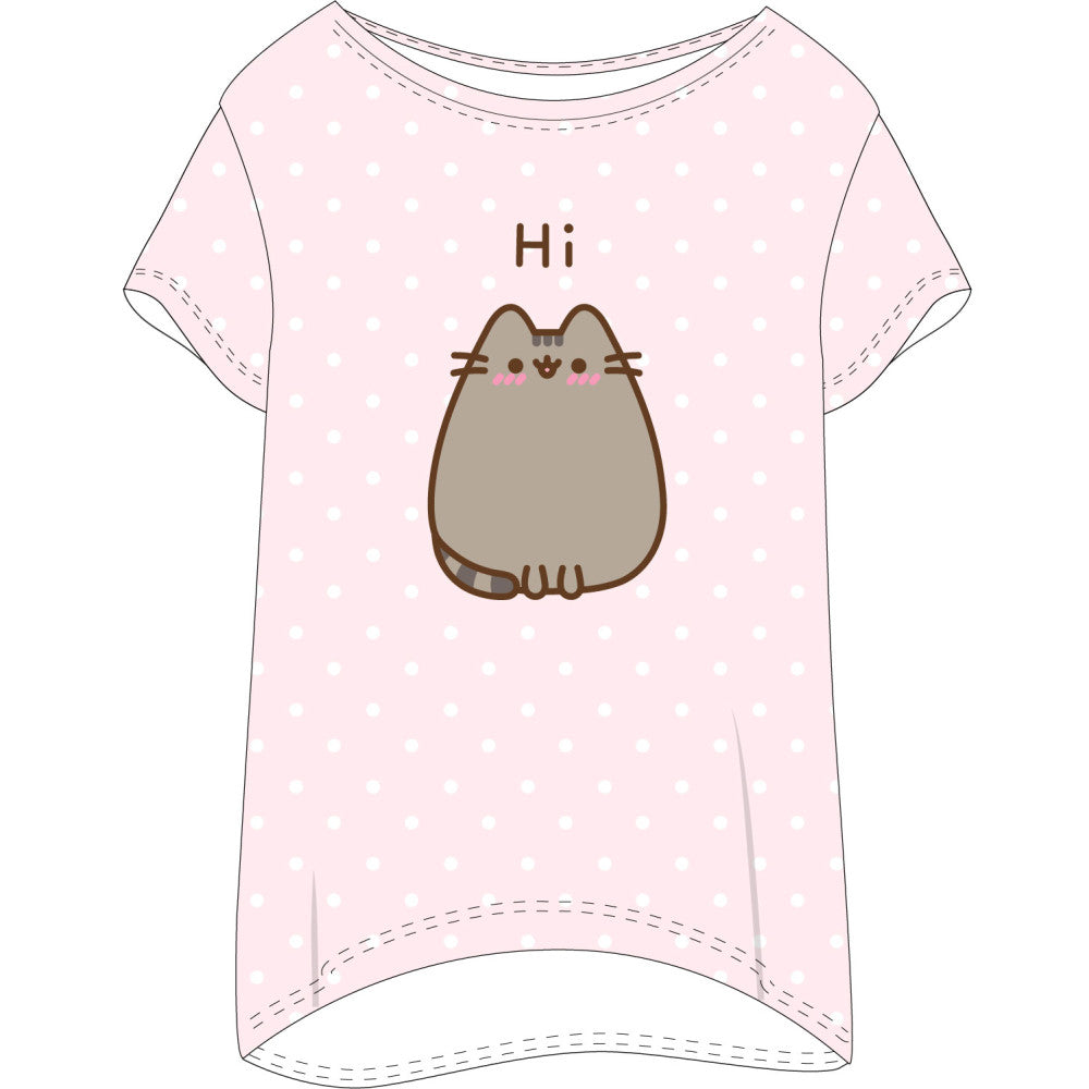 Pusheen Dots női rövid hálópóló S