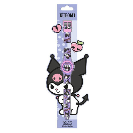 Hello Kitty Kuromi digitális karóra