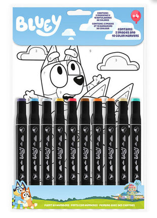 Bluey Life számos színező