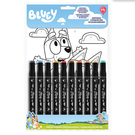 Bluey Life számos színező