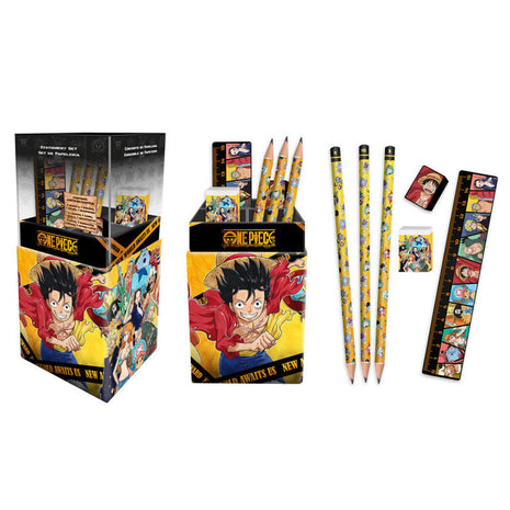 One Piece asztali tolltartó szett