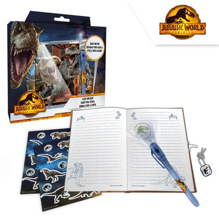 Jurassic World Dominion napló + mágikus toll szett