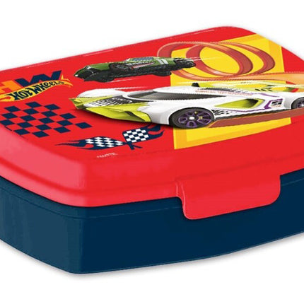 Hot Wheels funny műanyag szendvicsdoboz