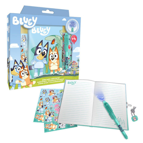 Bluey Life napló + mágikus toll szett