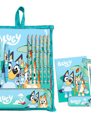 Bluey Life írószer szett tartóval