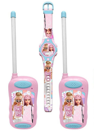 Barbie Walkie Talkie + digitális karóra szett