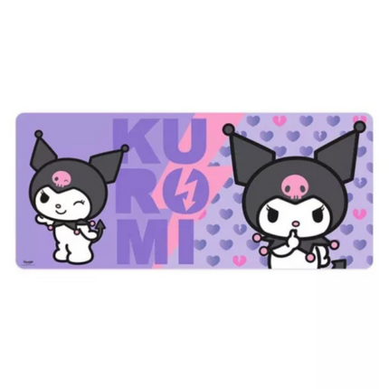 Hello Kitty Kuromi nagy méretű asztali egérpad 80x35 cm – stílusos és praktikus kiegészítő gyerekeknek és rajongóknak