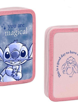 Disney Lilo és Stitch, A csillagkutya Magical tolltartó töltött 2 emeletes