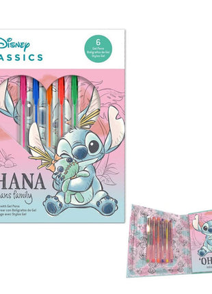 Disney Lilo és Stitch, A csillagkutya Cheeky notesz + zselés toll szett