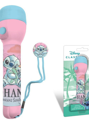 Disney Lilo és Stitch, A csillagkutya Cheeky elemlámpa, zseblámpa 21 cm