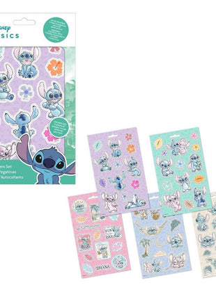 Disney Lilo és Stitch, A csillagkutya Cheeky matrica szett 5 ív
