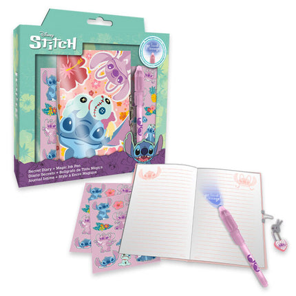 Disney Lilo és Stitch, A csillagkutya napló + mágikus toll szett