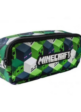 Minecraft Attack tolltartó 23 cm – praktikus iskolai írószer tartó gyerekeknek gamer mintával