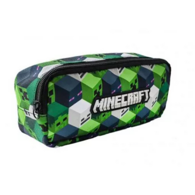 Minecraft Attack tolltartó 23 cm – praktikus iskolai írószer tartó gyerekeknek gamer mintával
