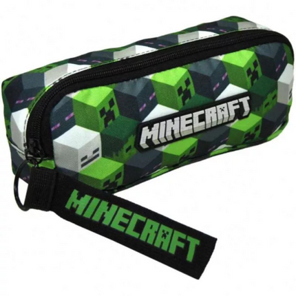Minecraft Attack tolltartó 23 cm – praktikus iskolai írószer tartó gyerekeknek gamer mintával