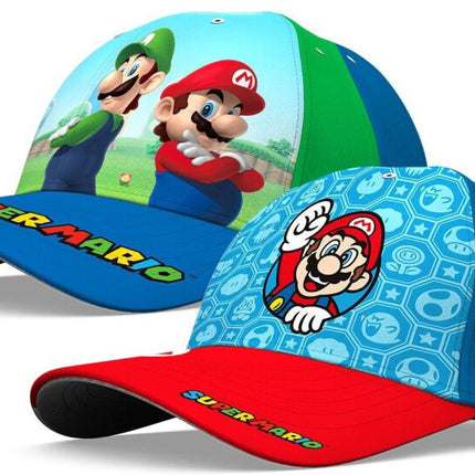 Super Mario & Luigi gyerek baseball sapka 52-54 cm