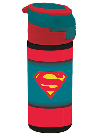 Superman műanyag szívószálas kulacs 532 ml