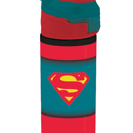Superman műanyag szívószálas kulacs 532 ml