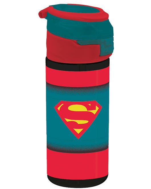 Superman műanyag szívószálas kulacs 532 ml