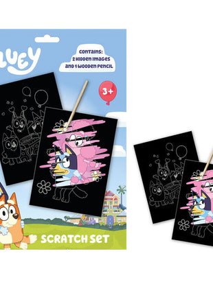 Bluey Life scratch képkarcoló készlet