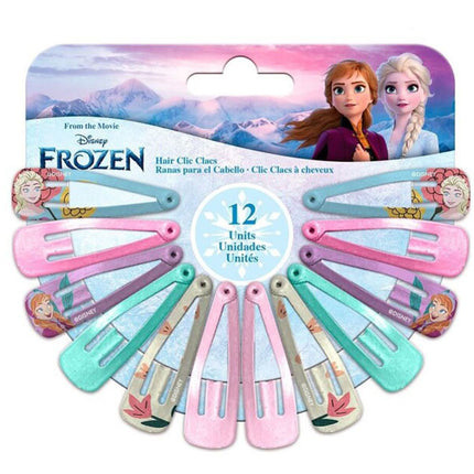 Disney Jégvarázs Enchanted hajcsat szett 12 db-os